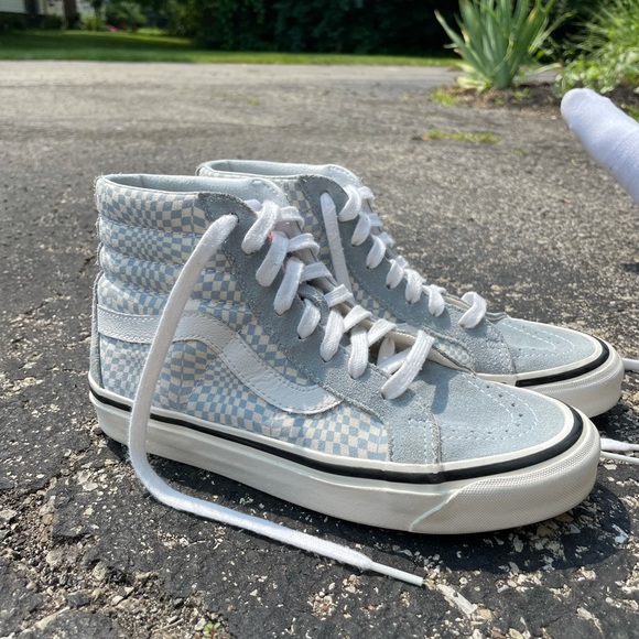 light blue vans size 6